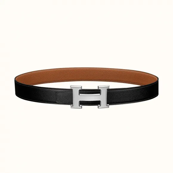 爱马仕/Hermes H 皮带扣&双面皮腰带32毫米 H064544CK05-H073967CAAA100