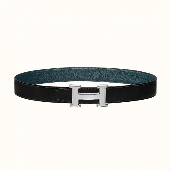 爱马仕/Hermes H 皮带扣&双面皮腰带32毫米 H064544CK05-H073967CAAD080
