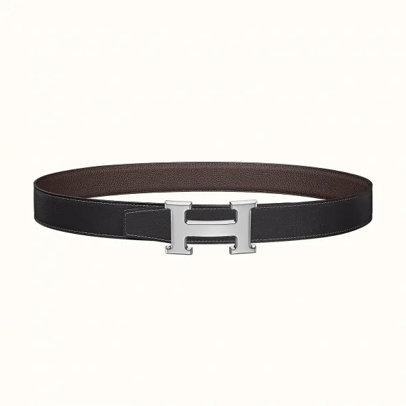 爱马仕/Hermes H 皮带扣&双面皮腰带32毫米 H064544CK05-H073967CABA100