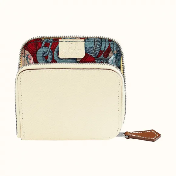 爱马仕/Hermes Silk'In零钱包 H069647CKAP