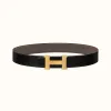 爱马仕/Hermes Constance皮带扣&双面皮腰带38毫米 H074562CUZ3-H077971CAAG105
