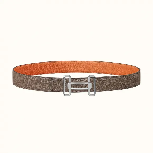 爱马仕/Hermes Rythme 皮带扣&双面皮腰带32毫米 H075375CK05-H075394CAAX090