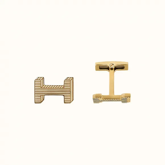 爱马仕/Hermes H Optique袖扣 H077236FA00