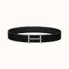 爱马仕/Hermes H d'Ancre皮带扣&双面皮腰带38毫米 H077938CK05-H075387CAAF105