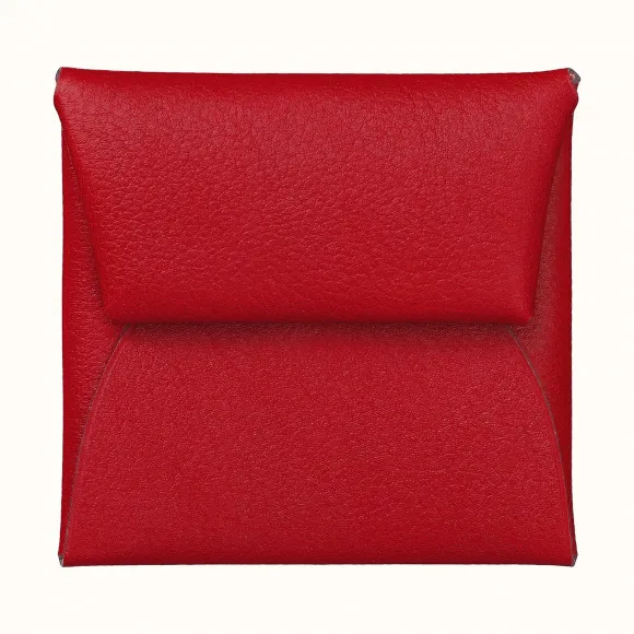 爱马仕/Hermes Bastia双色零钱包 H078478CKAD