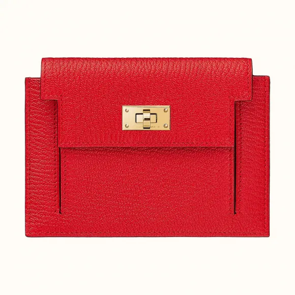 爱马仕/Hermes Kelly Pocket短钱包 H079000CCS3