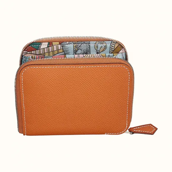 爱马仕/Hermes Silk’in短钱包 H079113CKAE