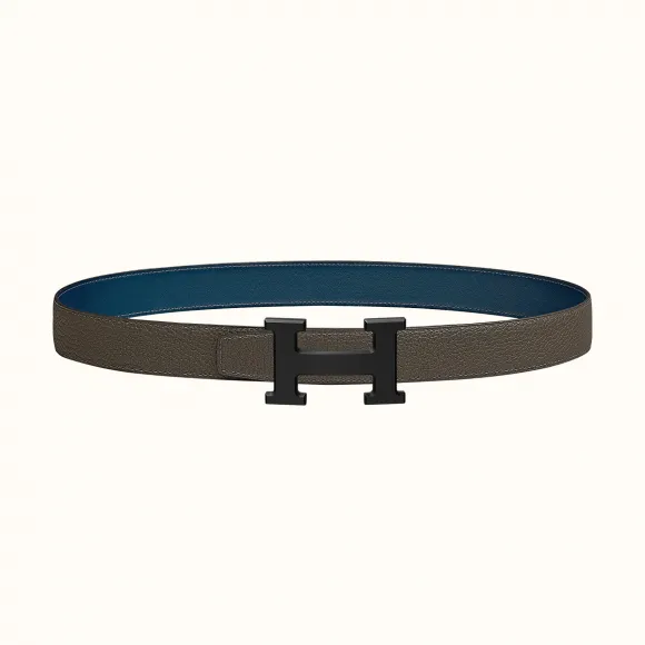 爱马仕/Hermes 5382皮带扣&双面皮腰带32毫米 H080029CY89-H073967CABD100