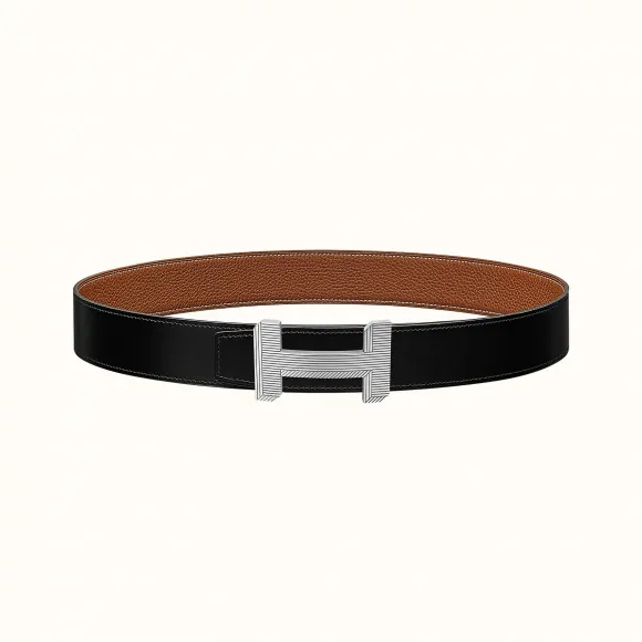 爱马仕/Hermes H Optique皮带扣&双面皮腰带38毫米 H080033CK05-H077971CAAA120