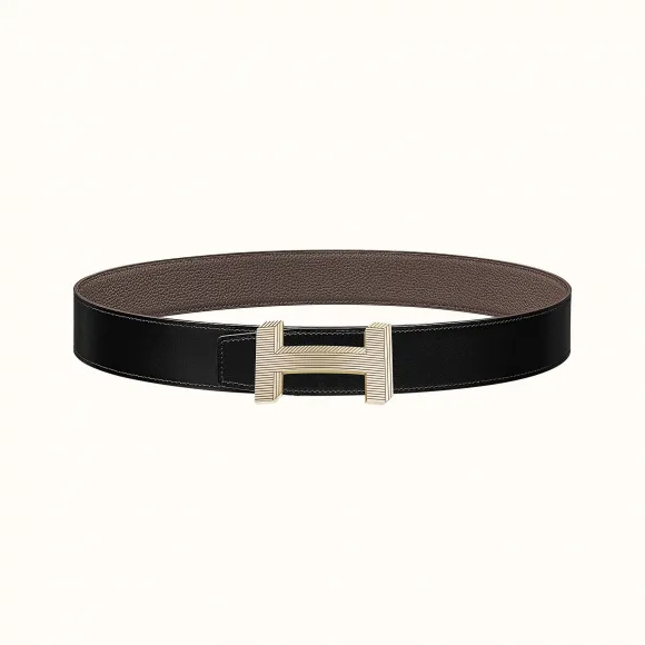 爱马仕/Hermes H Optique皮带扣&双面皮腰带38毫米 H080033CP2K-H077971CAAG105