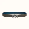 爱马仕/Hermes Cordage皮带扣&双面皮腰带32毫米 H081676CK05-H073967CABD105