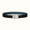 爱马仕/Hermes Typo皮带扣&双面皮腰带32毫米 H081751CB86-H073967CAAD105