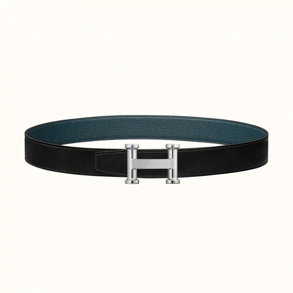 爱马仕/Hermes Agora皮带扣&双面皮腰带32毫米 H081752CK05-H073967CAAD080