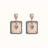 爱马仕/Hermes As de Coeur耳环，小号 H081864CDJ7