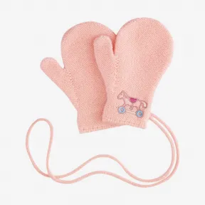 爱马仕/Hermes 蓝色 Adada连指手套 H102356M_03