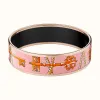 爱马仕/Hermes “钥匙”珐琅手镯 H111413FOB865