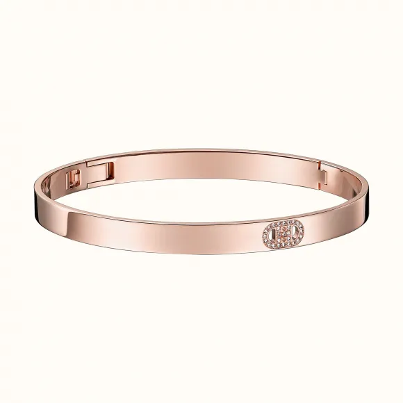 爱马仕/Hermes H d'Ancre手镯，小号 H115423B-00ST