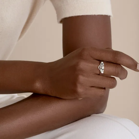 爱马仕/Hermes Collier de Chien戒指，小号 H115607B-00050