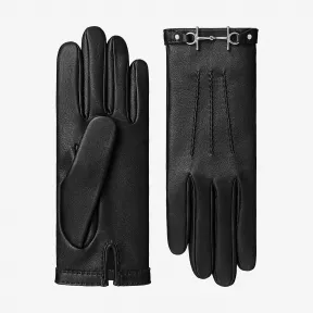 爱马仕/Hermes 黑色 Voltige手套 H192040G_01075