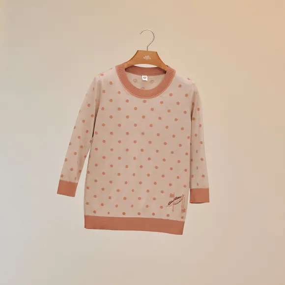 爱马仕/Hermes 七分袖套头衫 H1H2608D52F34