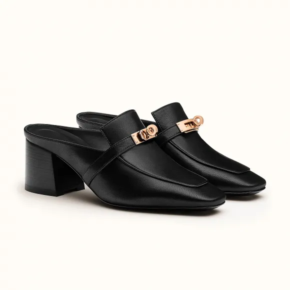 爱马仕/Hermes Blossom穆勒鞋 H212107Z-02380