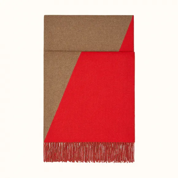 爱马仕/Hermes “菱形纹骑装”长披肩 H259062S-02