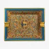 爱马仕/Hermes 蓝色 “亚美尼亚花园”烟灰缸 H300926M_01