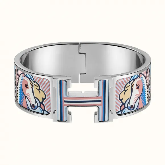 爱马仕/Hermes “Clic Clac H波普飞马”手镯 H301312FPC4PM