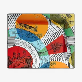 爱马仕/Hermes 橙色 “巴士与女士”烟灰缸 H311496M_01