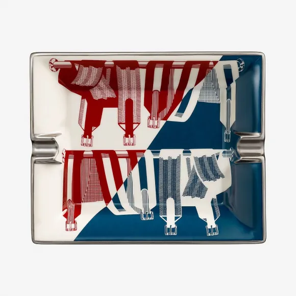 爱马仕/Hermes “马鞍腹带Tattoo”烟灰缸 H311581M-01