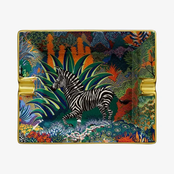 爱马仕/Hermes “林中斑马”烟灰缸 H311586M-01