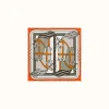 爱马仕/Hermes “四马两轮马车II”20厘米迷你方巾 H331601S-05