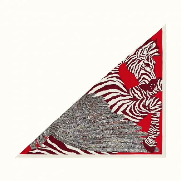 爱马仕/Hermes “斑纹飞马”大三角巾 H363790S-25