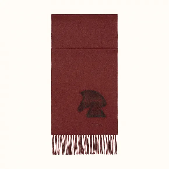 爱马仕/Hermes Highlands刺绣拼贴围巾 H393780T-04