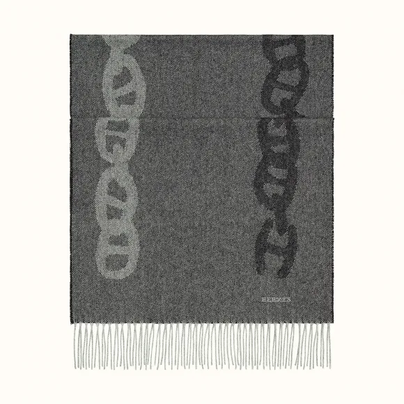 爱马仕/Hermes Crazy Chain围巾 H393781T-02