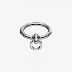 爱马仕/Hermes 灰色 Loop丝巾扣 H601763S_00