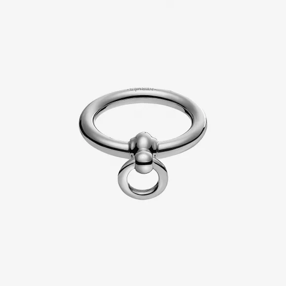 爱马仕/Hermes 灰色 Loop丝巾扣 H601763S_00