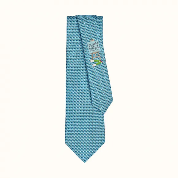 爱马仕/Hermes Paint Me领带 H646239T-06