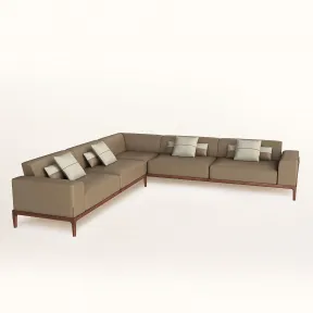 爱马仕/Hermes Sofa Sellier五人座转角沙发 H960056M-02