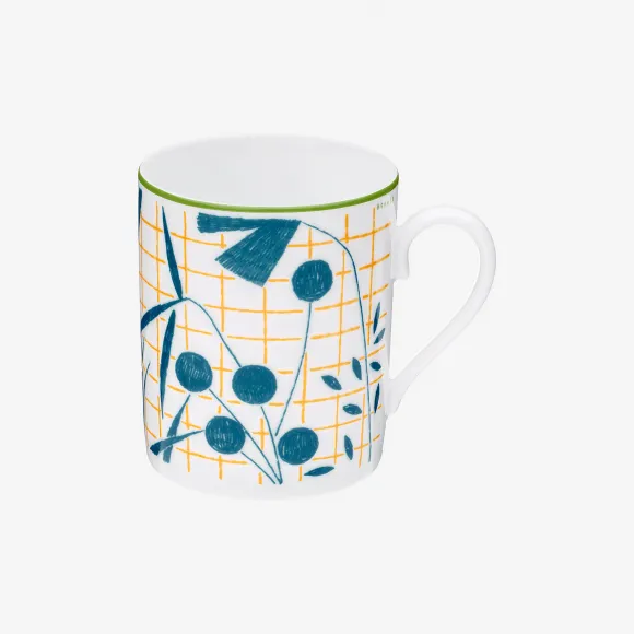 爱马仕/Hermes  “花园漫步”马克杯 P043031P