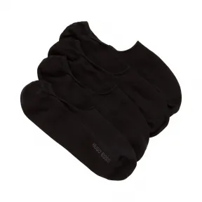 雨果博斯/Hugo Boss 两双装硅胶成分棉质混纺隐形船袜 hbas50388442001