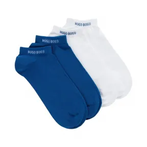 雨果博斯/Hugo Boss 男士棉混纺短袜两双装 hbas50407405100