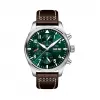 万国/IWC 精钢表壳 自动机械机芯 IW377726-飞行员计时腕表赛车绿特别版