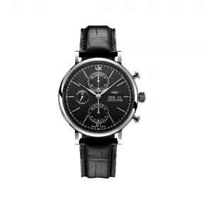 万国/IWC 精钢表壳 自动机械机芯 IW391029-柏涛菲诺计时腕表