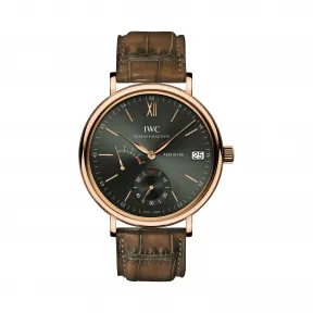 万国/IWC 18K红金表壳 手动机械机芯 IW510118-柏涛菲诺系列手动上链八日动力储备腕表