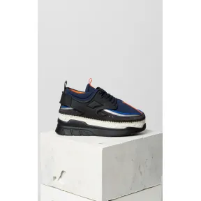 凯卓/Kenzo 女士 煤灰色 球鞋 K-Lastic帆布鞋 F862ES357F55.98.35