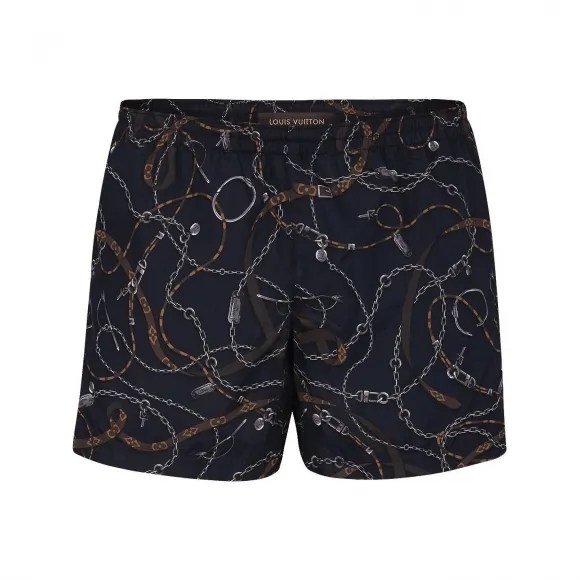 路易威登/Louis Vuitton 链式印花游泳短裤 1A31LS