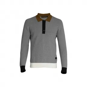 路易威登/Louis Vuitton 拼色罗纹马球衫 1A3KOR