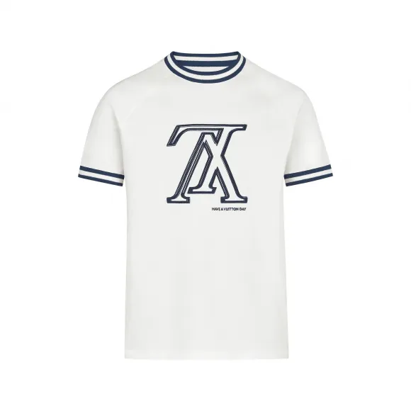 路易威登/Louis Vuitton UPSIDE DOWN LV 镶边T恤 1A46TW