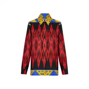 路易威登/Louis Vuitton 侧衩口印花罩衫 1A4YR3